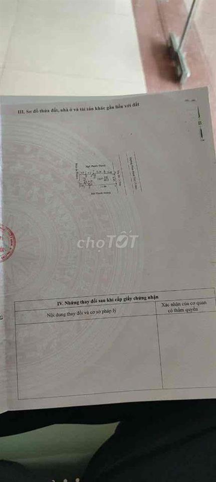 cần Bán Gấp nhà Mặt tiền Phan Đình Giót
