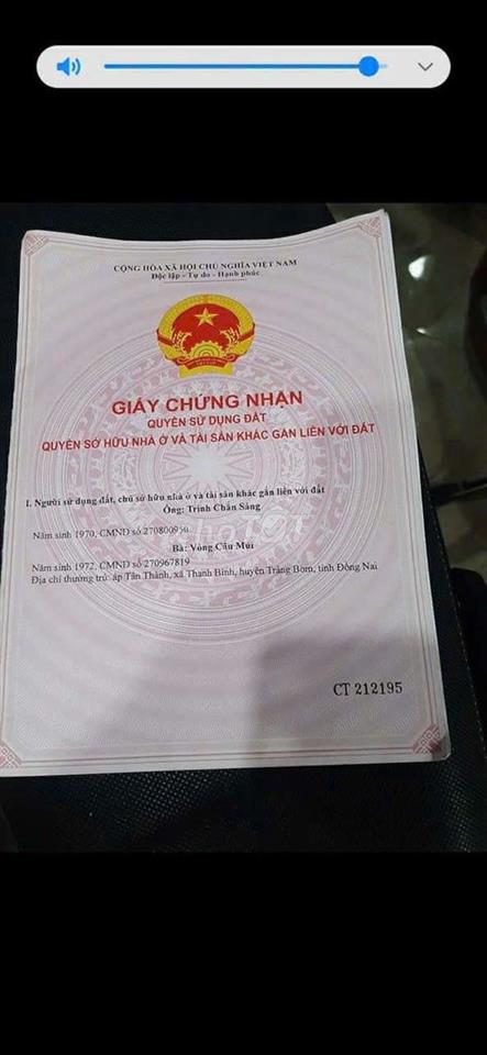 cc cần bán đất