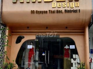 Cho thuê mặt bằng trệt nhà 90 Nguyễn Thái Học Quận 1