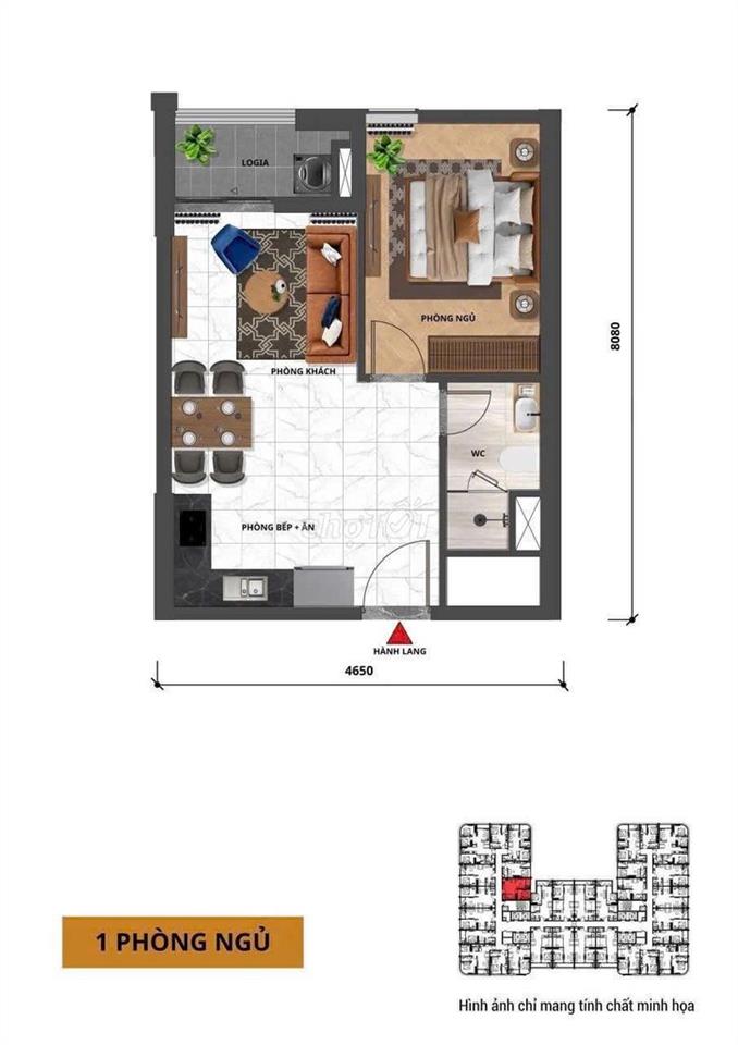 🔥 ĐỘC QUYỀN CĂN HỘ CAO CẤP 1BR FULL GIÁ CHỈ 1.9 TỶ SUN FOURS 🔥