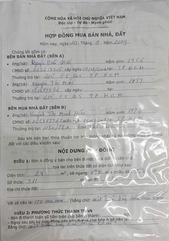 BÁN NHÀ CẤP 4 CẦU XÓM CỦI, BÌNH HƯNG, BÌNH CHÁNH