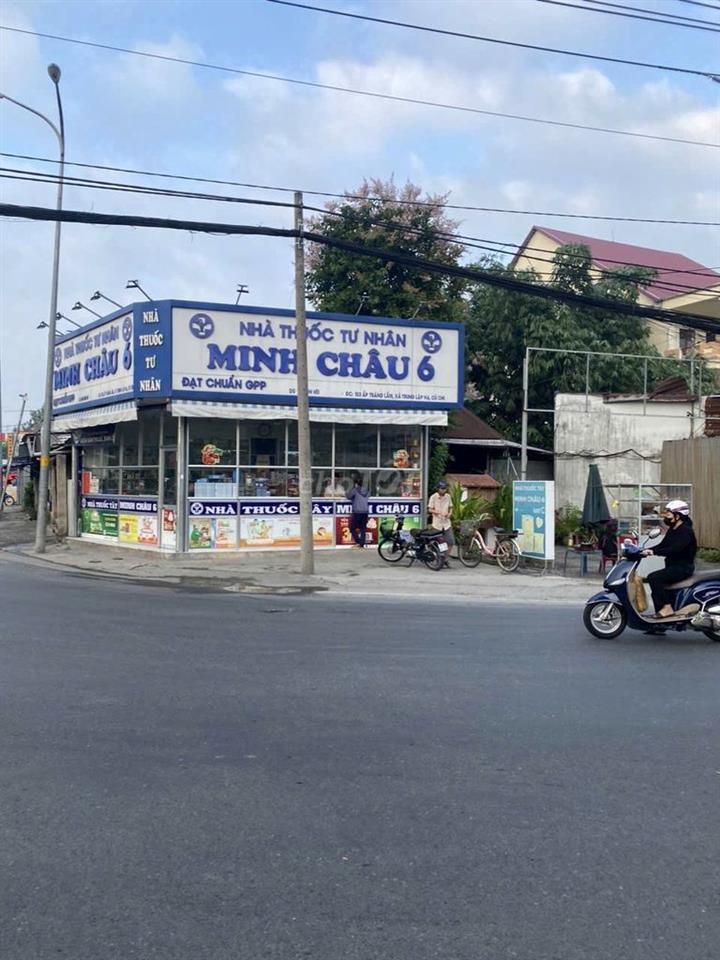 BÁN ĐẤT SẲN NHÀ CẤP4 - 347m² - GIÁ 590 TRIỆU - THỊ TRẤN CỦ CHI - SHR