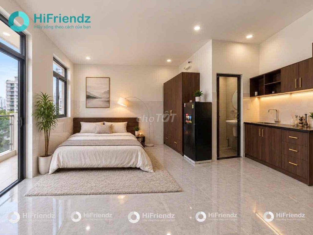 Studio ban công cao cấp mới 100%