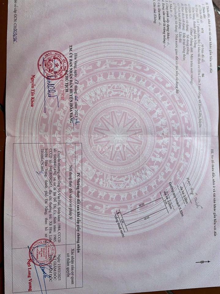 Cần bán gấp Hòa Liên