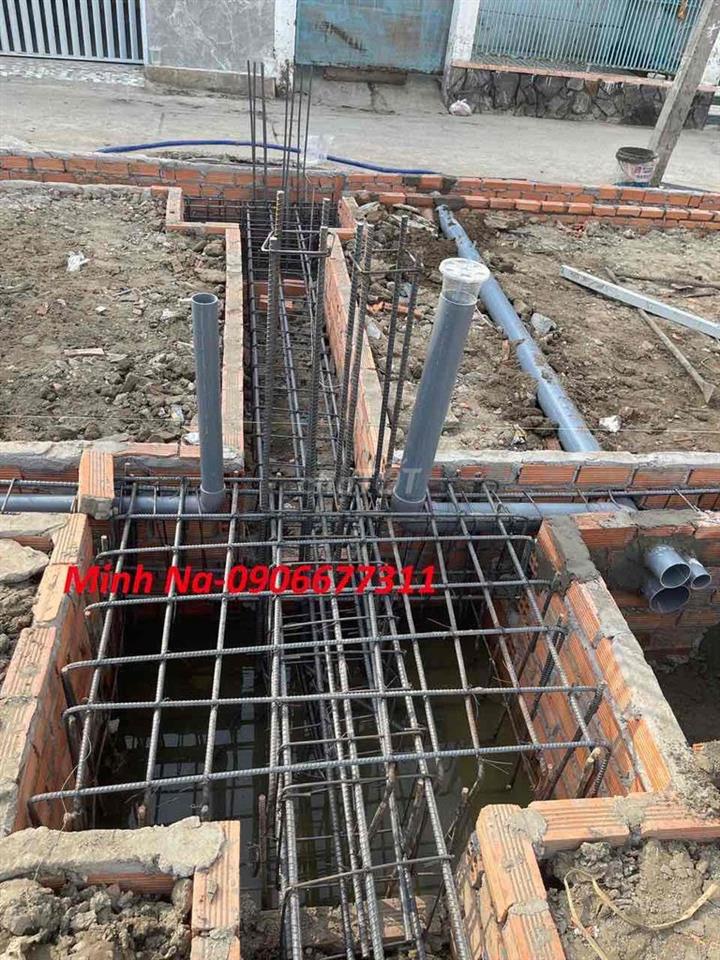 bán nhà Sổ Hồng Trệt-2 lầu sân thượng nội thất Full khu CN Tân Kim