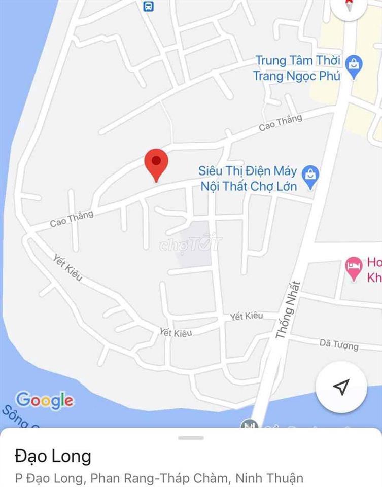 bán lô đất thổ cư trung tâm Phan Rang