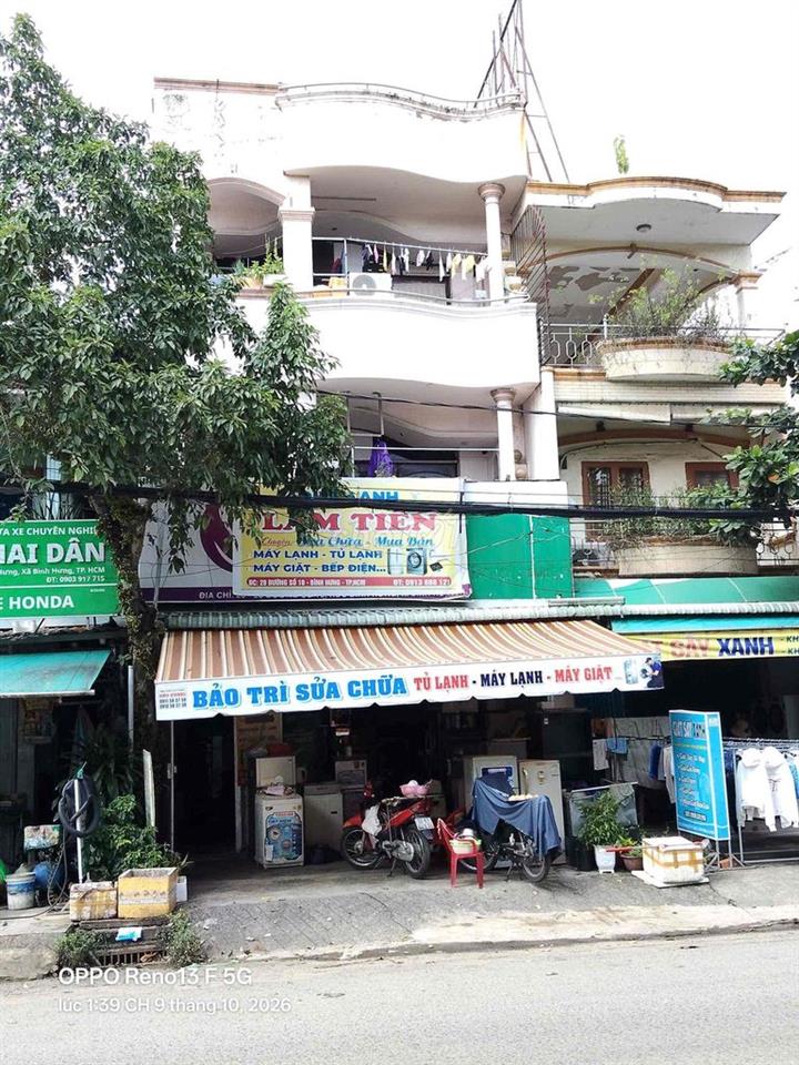 bán nhà mặt tiền đường số 10 bình hưng