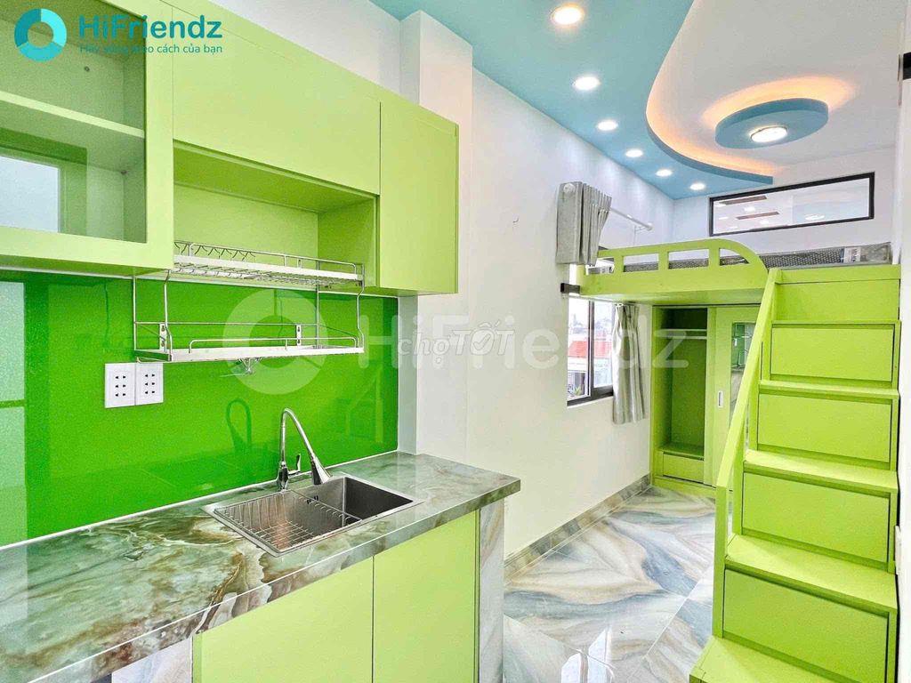Căn Hộ Dịch Vụ 25m2 Ngay Âu Dương Lân Q8 gần Parc Mall, cầu Chữ Y