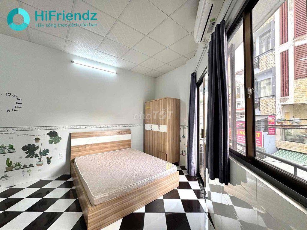 Studio Ban Công Đầy Đủ Nội Thất 25m2 Ngay Âu Dương Lân Q8 gần Parc Mal