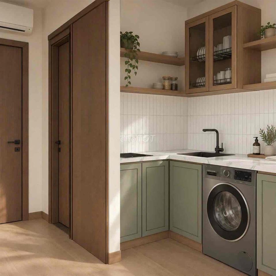 CHO THUÊ 1PN TÁCH BẾP FULL NỘI THẤT MÁY GIẶT RIÊNG GẦN TRẦN NÃO, METRO