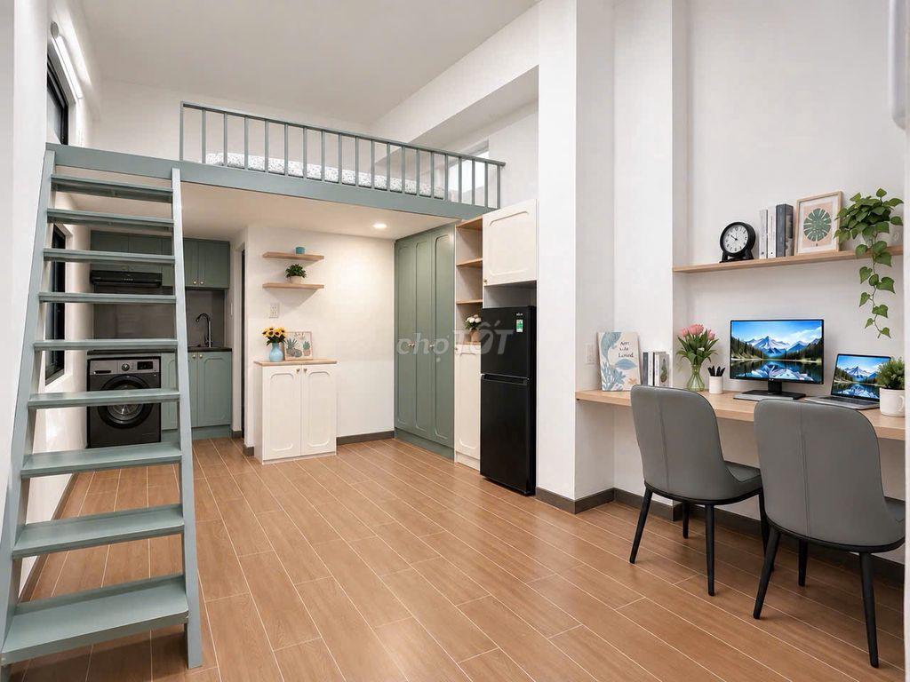 Duplex/studio máy giặt riêng thang máy Ngay phan văn trị_Phú Nhuận