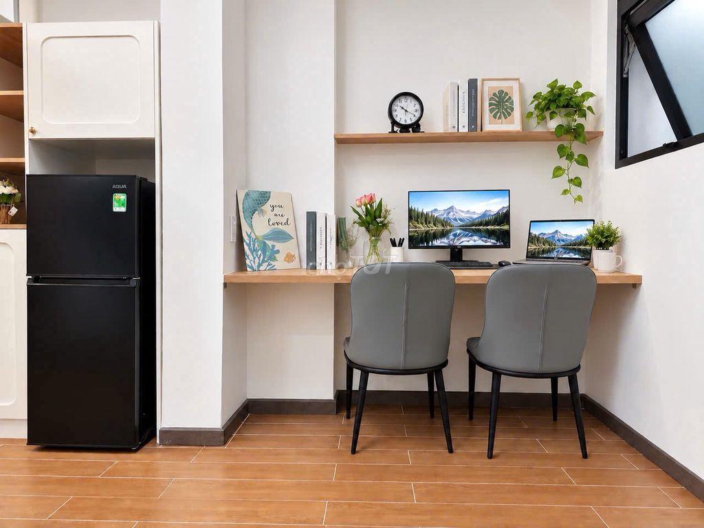 Duplex/studio máy giặt riêng thang máy Ngay phan văn trị_Phú Nhuận