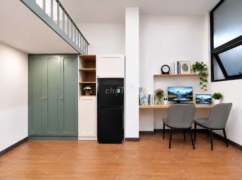 Duplex/studio máy giặt riêng thang máy Ngay phan văn trị_Phú Nhuận