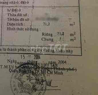 Ngang 8m7 dài 9m 1 trệt 1 lầu