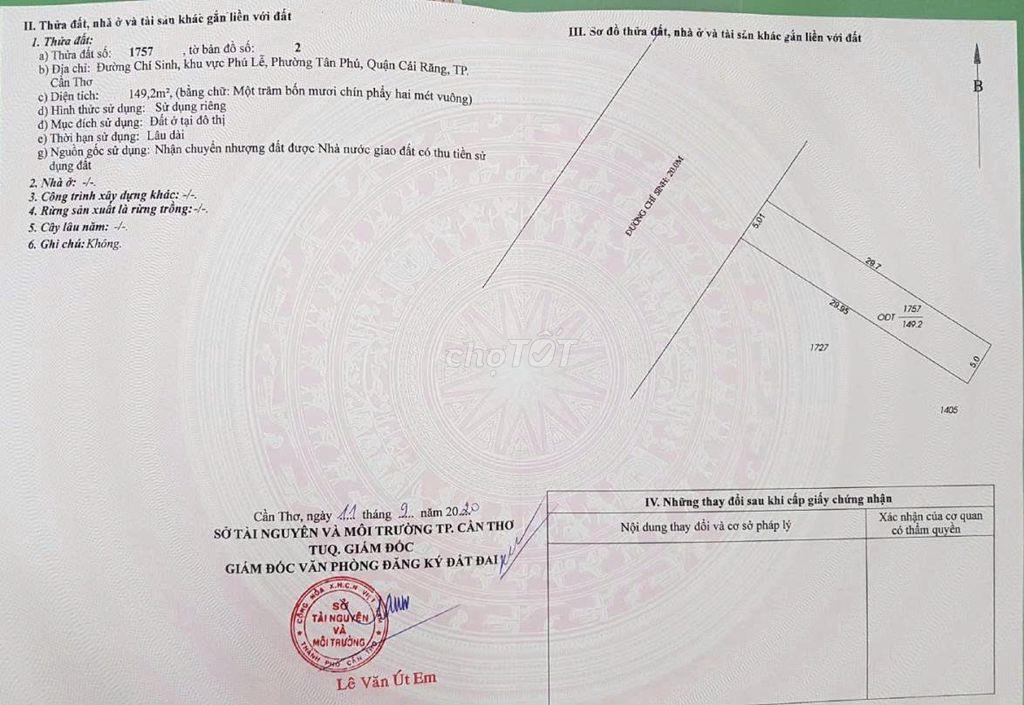 Bán Nhà trệt lầu + 17 phòng trọ mới 90% tại P.Tân phú, TP Cần Thơ