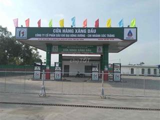 Chuyển nhượng 1630m2 MẶT TIỀN Sóc Trăng tặng trang thiết bị cây xăng
