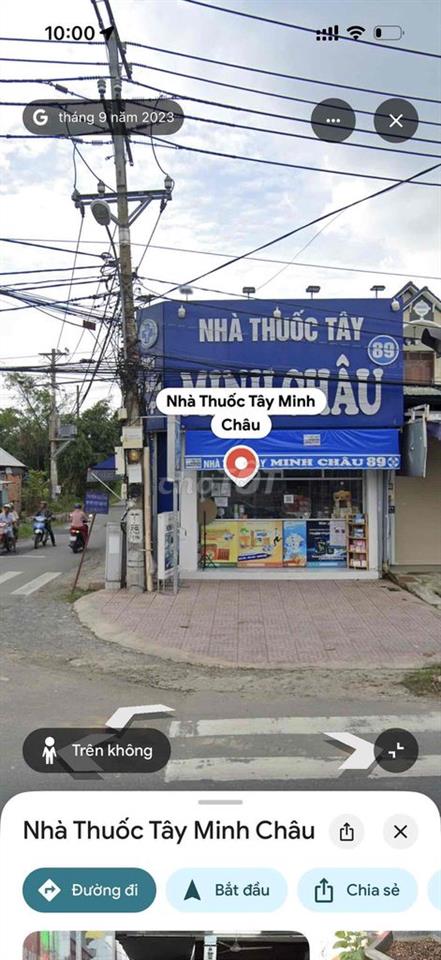 Cho thuê MBKD góc ngã tư 2mt đèn đỏ Củ Chi 80m2