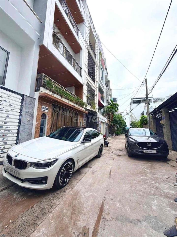 NHÀ MỚI CHÍNH CHỦ 4,5x10m, 5 TẦNG, HẺM 2 XE HƠI NÉ NHAU, LÊ ĐỨC THỌ