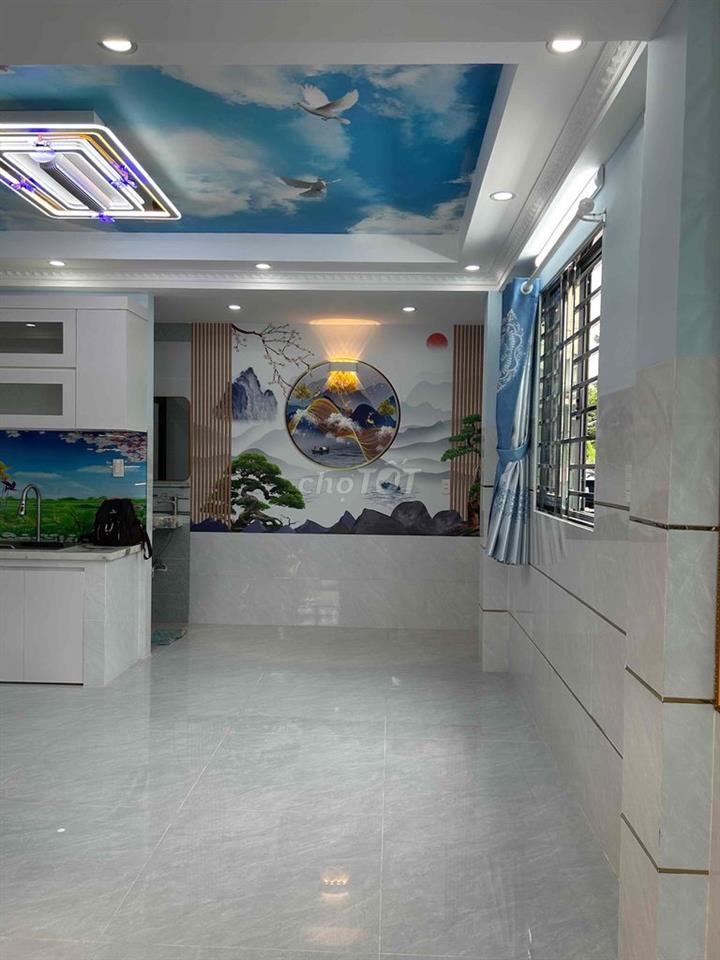 NHÀ MỚI 5 TẦNG – CĂN GÓC – HẺM Ô TÔ 6M – SỔ VUÔNG ĐẸP