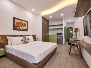 CHO THUÊ CĂN HỘ STUDIO BAN CÔNG FULL NỘI THẤT GẦN CHỢ BẾN THÀNH