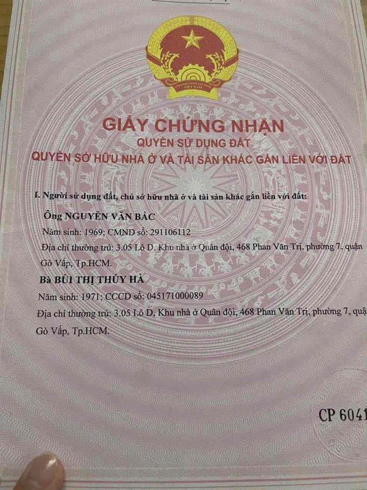Căn hộ chung cư đông hải 54m2 2PN + 2WC full nột thất