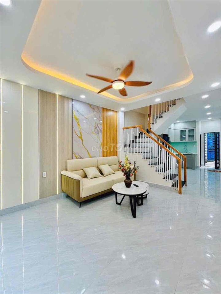 Chủ Định Cư Bán Nhà Nguyễn Cửu Vân,P17,B.Thạnh.Giá 5tỷ850/56,25m.SHR.