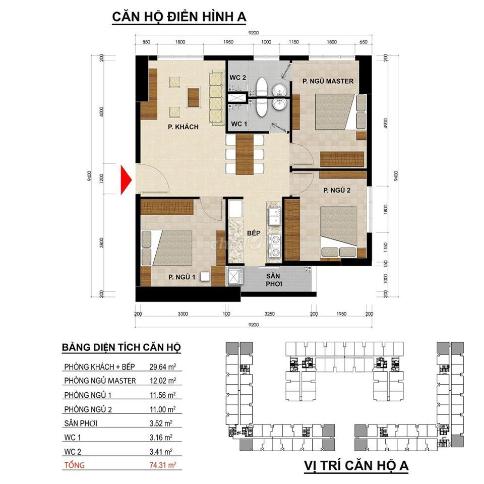 Bán căn hộ Green River 3 PN 80 m2 căn góc lấy sáng tốt view Kênh Đôi