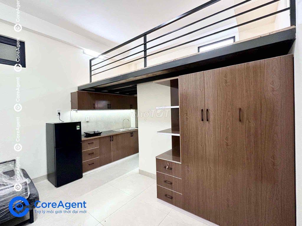 CĂN HỘ GÁC LỪNG FULL NỘI THẤT TIỆN NGHI, CÓ THANG MÁY,GẦN AEON TÂN PHÚ