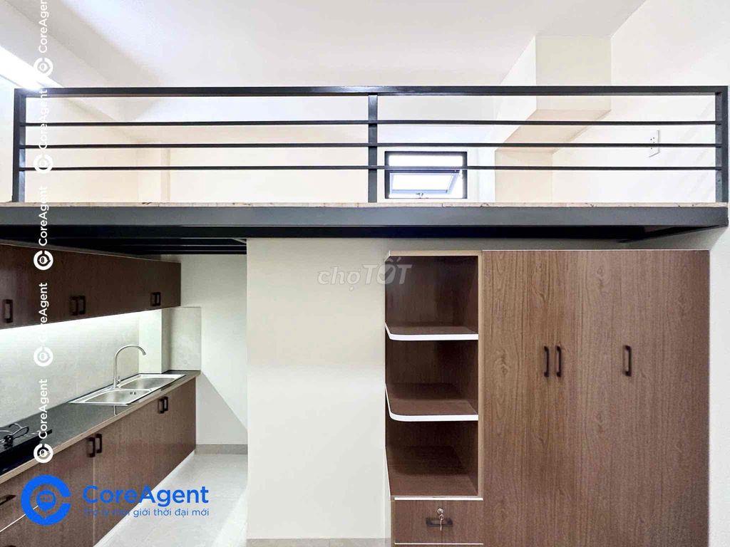 CĂN HỘ GÁC LỪNG FULL NỘI THẤT TIỆN NGHI, CÓ THANG MÁY,GẦN AEON TÂN PHÚ