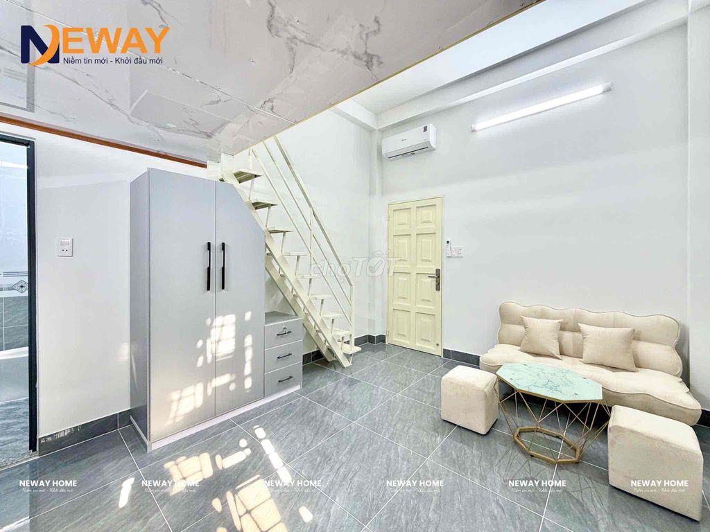 DUPLEX FULL NỘI THẤT TIỆN NGHI | CÓ MÁY LẠNH, TỦ LẠNH, MÁY GIẶT RIÊNG