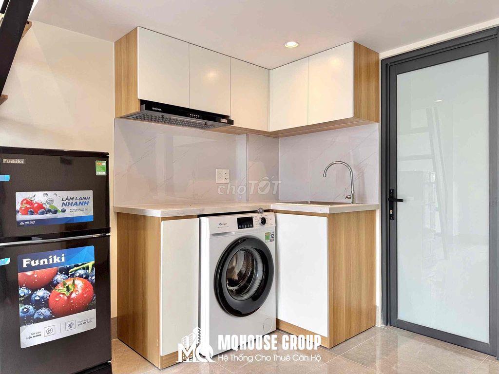 DUPLEX CÓ BAN CÔNG ĐÓN NẮNG | FULL NỘI THẤT TIỆN NGHI | MÁY GIẶT RIÊNG