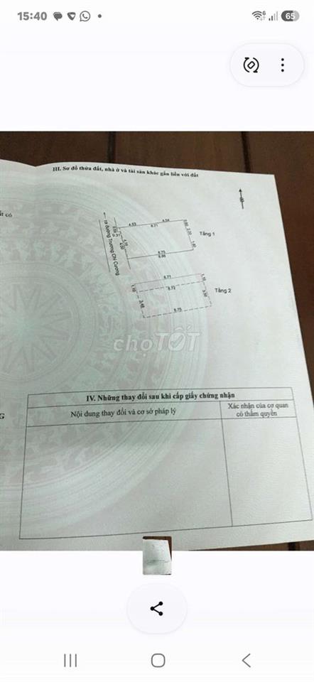 CHÍNH CHỦ CẦN BÁN DÃY TRỌ 2 TẦNG