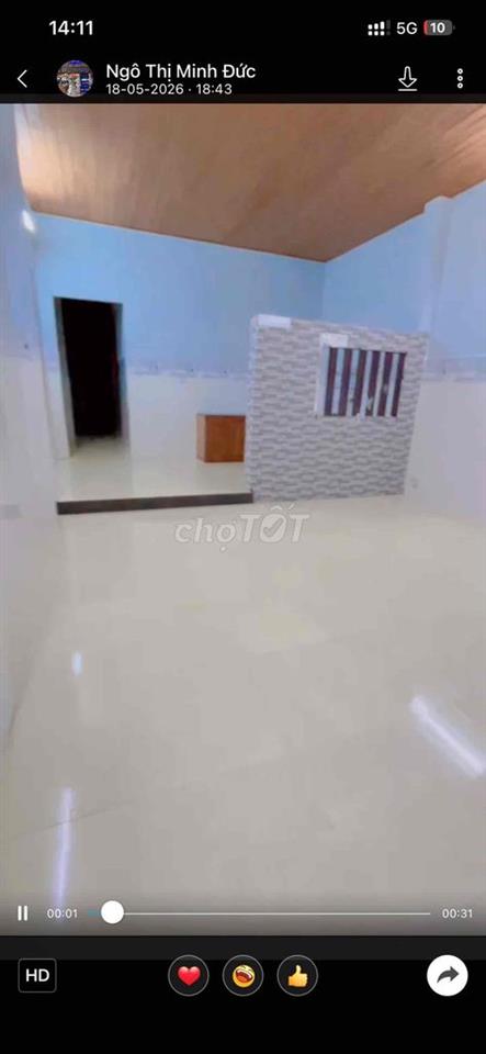Cho Thuê nhà cấp 4 8Tr
