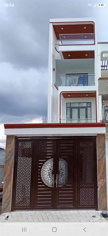 Bán căn nhà mới hoàn thiện 1 tret 2 lầu hoàn công ngay bigc go
