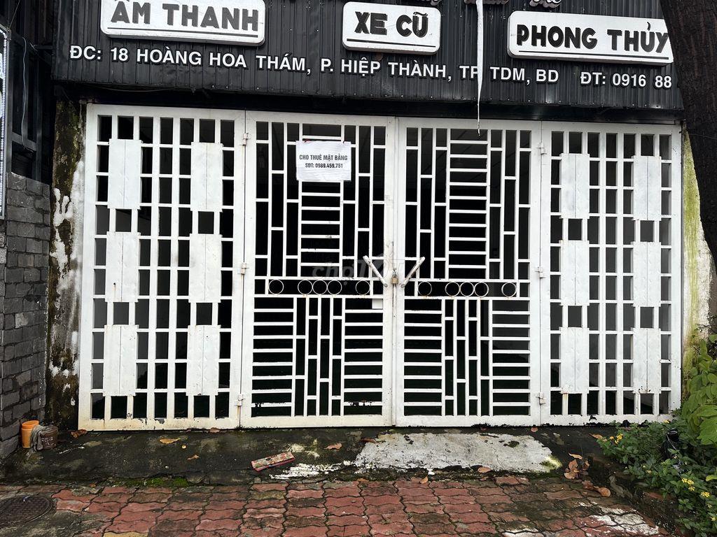 Mặt tiền Trương Định Phú lợi Bình Dương cũ