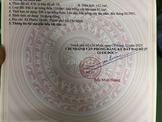 Đất chỉnh chủ thổ cư