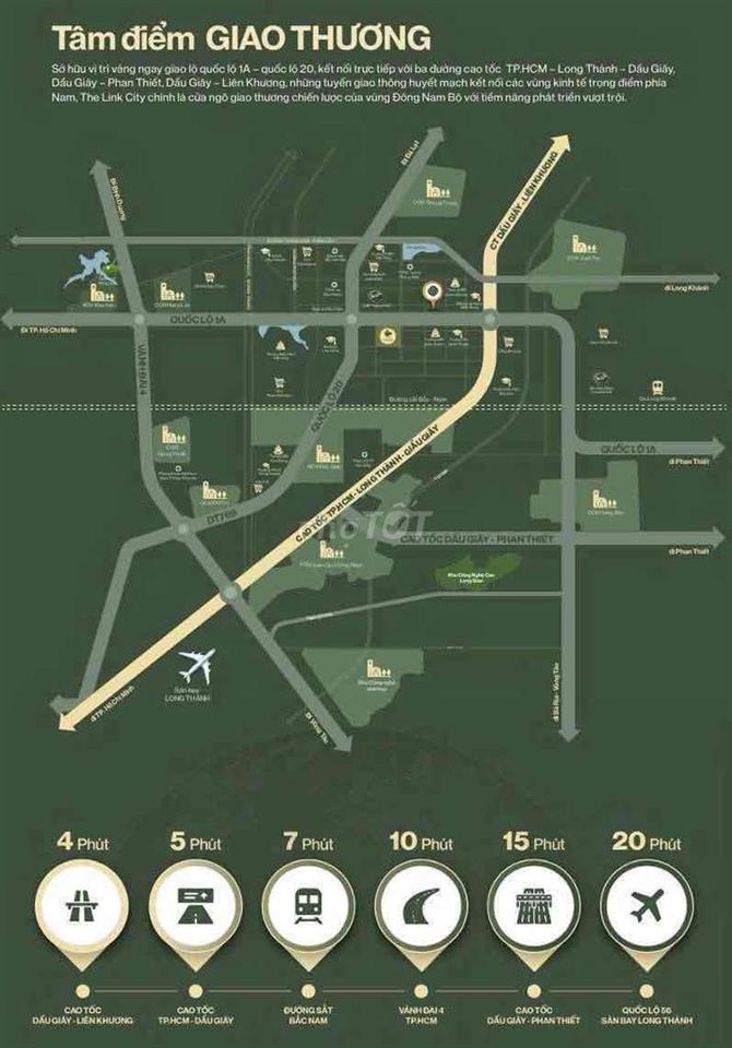**THE LINK CITY DẦU GIÂY – ĐẤT NỀN SỔ SẴN, PHÁP LÝ RÕ RÀNG**