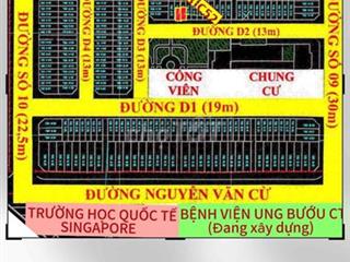 Bán 2 nền C52 Và C53 đường D2 khu TĐC Đại Học FPT Nguyễn Văn Cừ