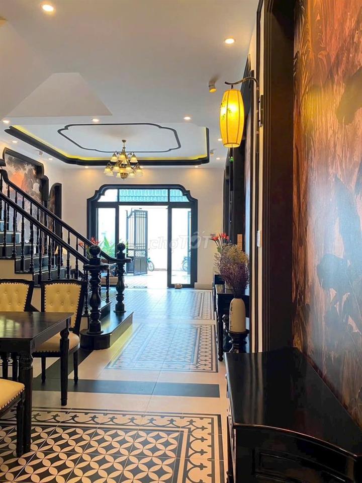 nhà mới xây, phong cách Đông Dương, full nội thất