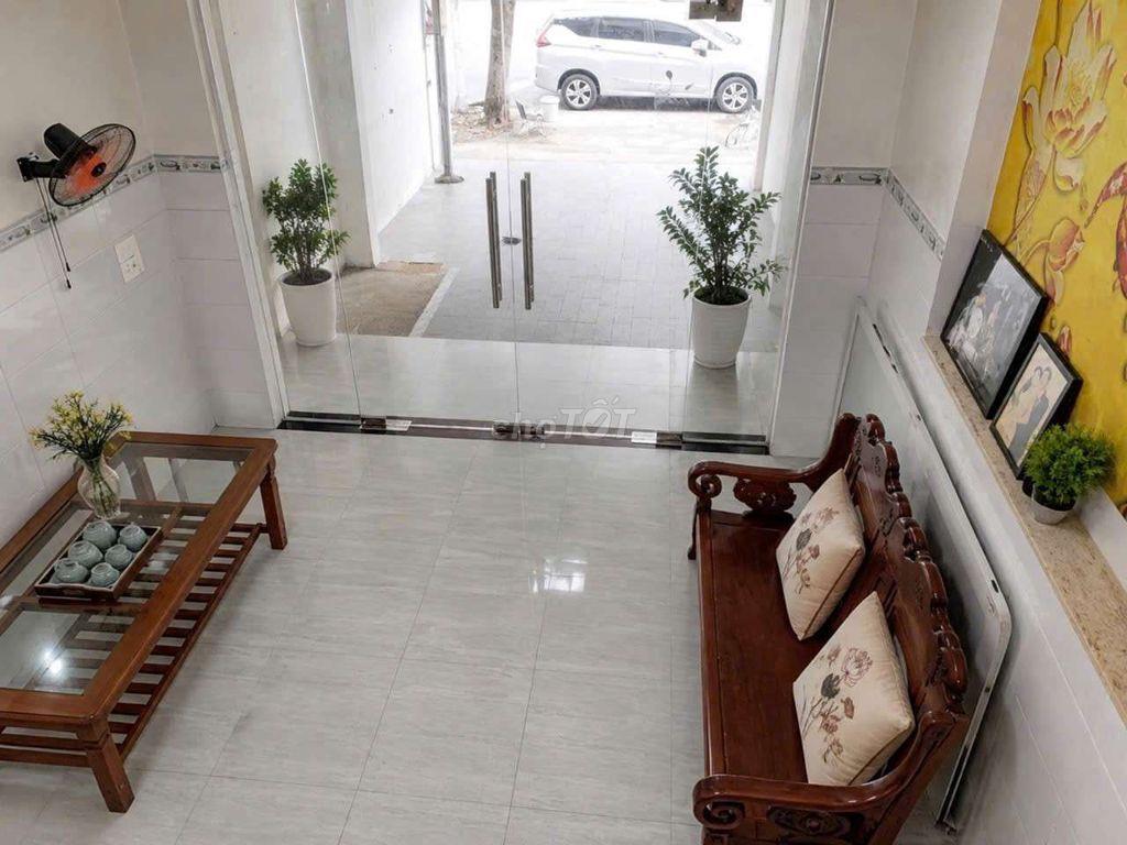 Bán nhà mặt tiền Nguyễn Thị Minh Khai, P. Dĩ An, 1 trệt 2 lầu, KD 