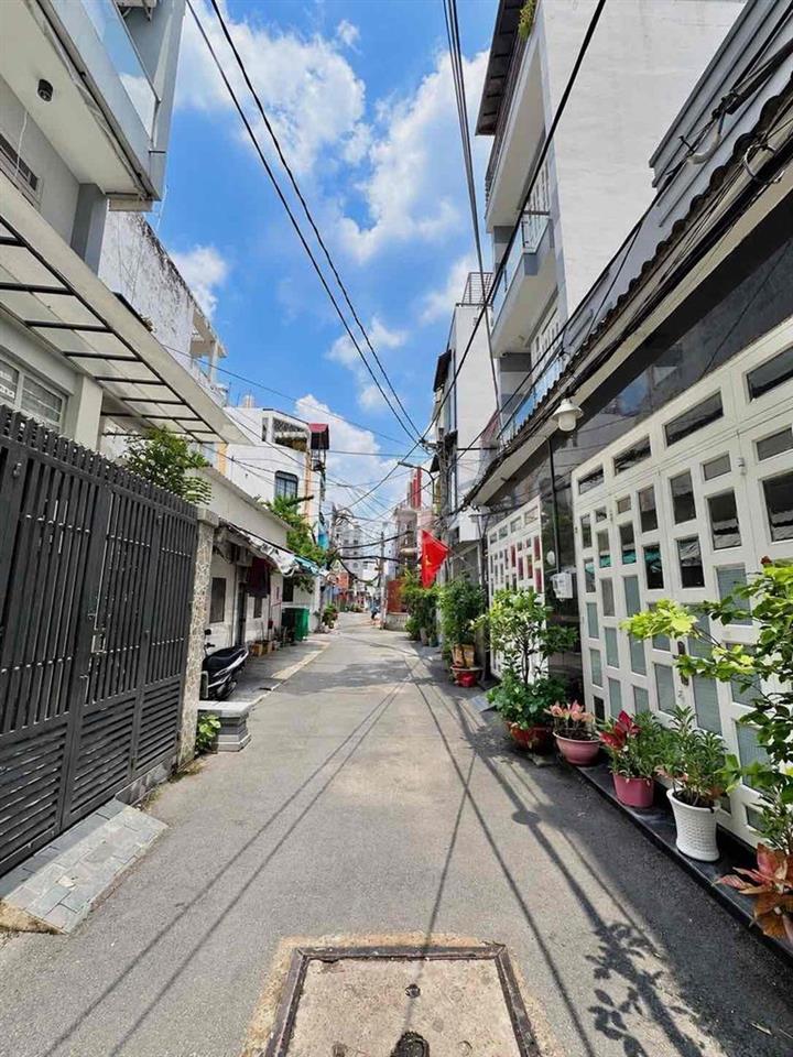 NHÀ 4 TẦNG–5,68 TỶ–HẺM XE TẢI–CÁCH MẶT TIỀN QUANG TRUNG 50M–44M²