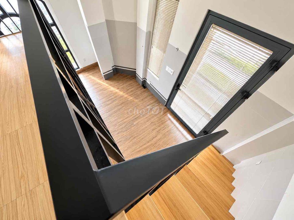 CĂN GÁC LÊ QUANG ĐỊNH, BÌNH THẠNH – THIẾT KẾ HIỆN ĐẠI, VIEW CỬA KÍNH
