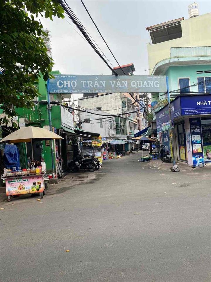 Chính chủ bán nhà mặt phố chợ Trần Văn Quang - Tân Bình