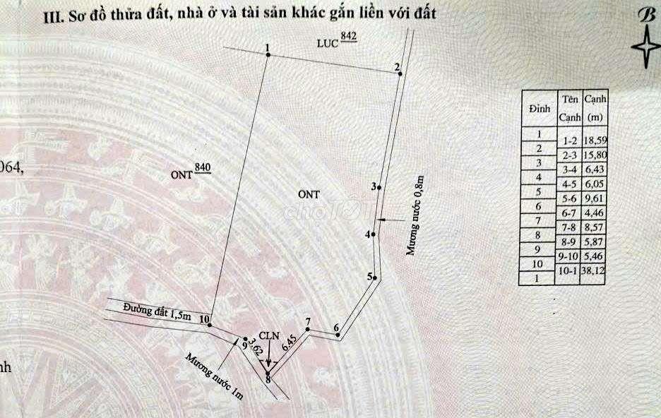ĐẤT THỔ CƯ DIỆN TÍCH LỚN CÁCH TRUNG TÂM ĐÀ NẴNG 15KM