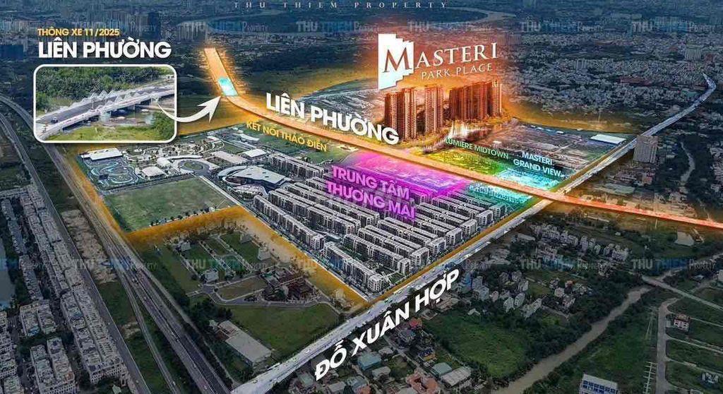 BÁN NHÀ NÁT GÓC 2 MT LIÊN PHƯỜNG 250M² , GẦN THE GLOBAL CITY 28,5 TỶ