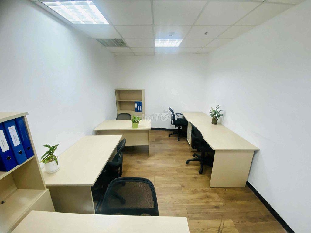 Cho thuê văn phòng đã setup sẵn, miễn phí các tiện ích ở Q1 - 6pax