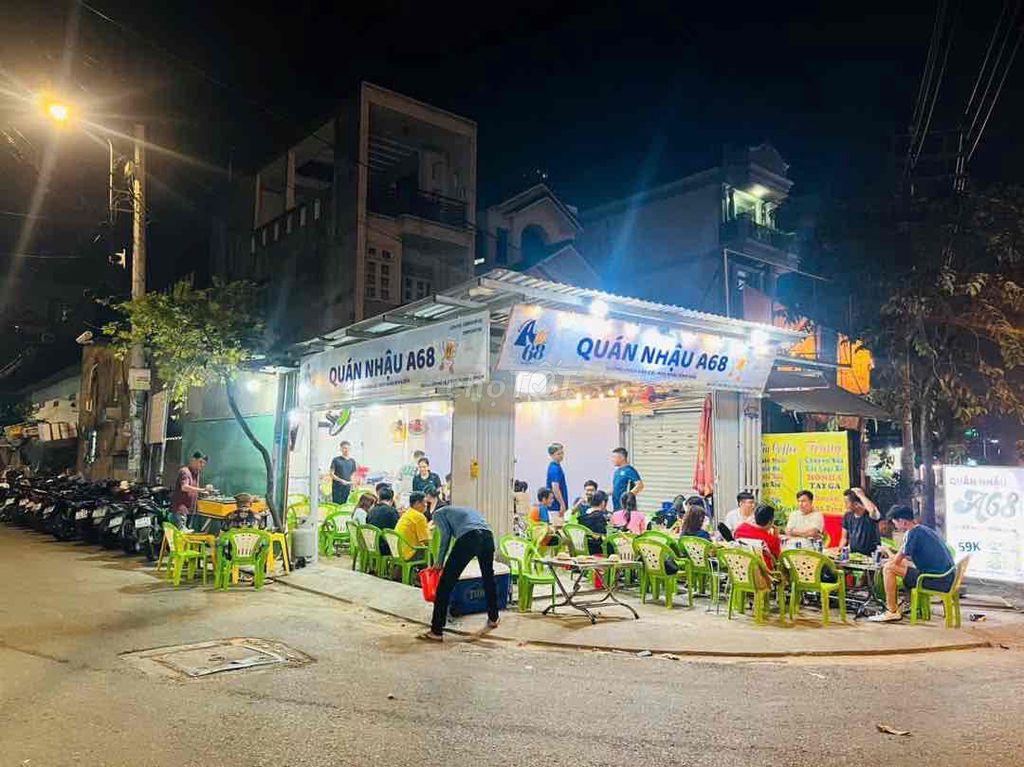 Cần sang nhượng lại quán… Mặt bằng góc ngã ba 2 mặt tiền. Quán đang có