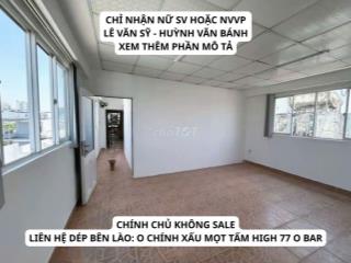 PHÒNG TRỌ CHÍNH CHỦ - LÊ VĂN SỸ PHÚ NHUẬN