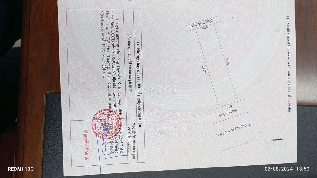 Chính chủ bán đất An Hải 9