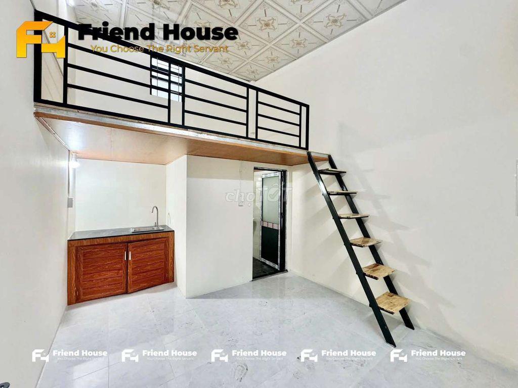 Phòng trệt giá rẻ 2 cửa sổ trời 